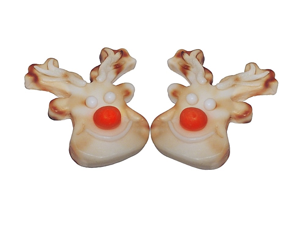 2x Unser Rudolph mit Der Roten Nase Weihnachtsseife